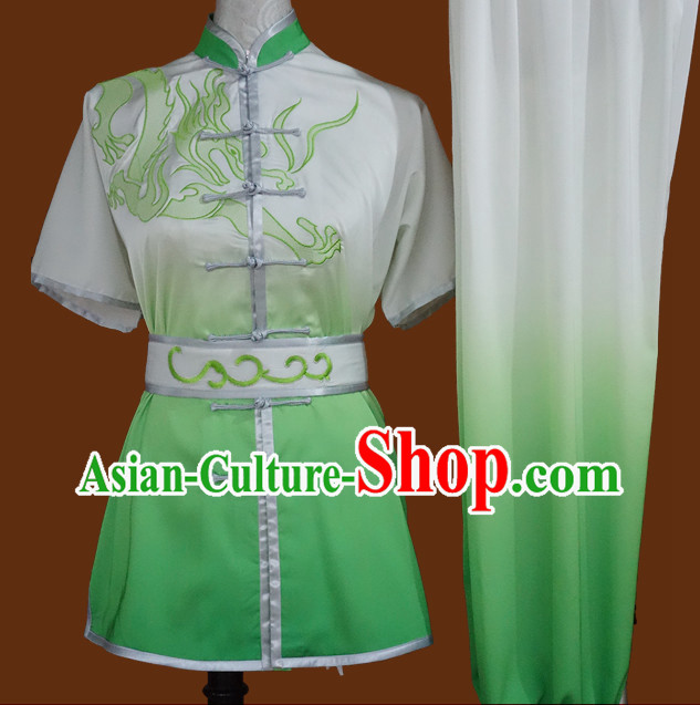 Tradtiional Martial Arts Embroidered Championshiop Winner Suit