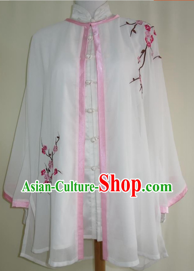 Tradtiional Martial Arts Embroidered Championshiop Winner Suit and Cloak