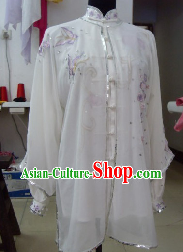 Tradtiional Martial Arts Embroidered Championshiop Winner Suits and Cloak