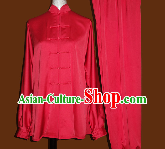 China Red Tai Chi Chuan Tai Chi Pants Tai Chi Outfit