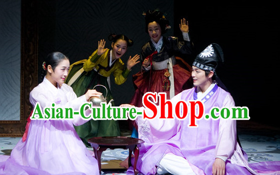 Korean Ancient Couple Hanbok Costumes Clothes Korean Clothing online