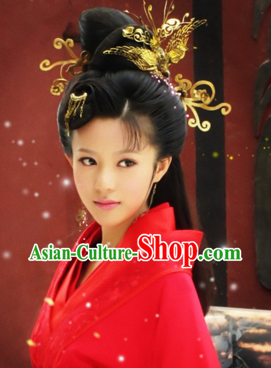China Red Wedding Dress Carnival Costumes Dance Costumes Traditional Costumes for Women