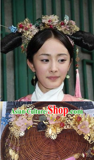 Top Imperial Princess Handmade Hair Accessories Headpieces Hair Combs Jewellery Complete Set