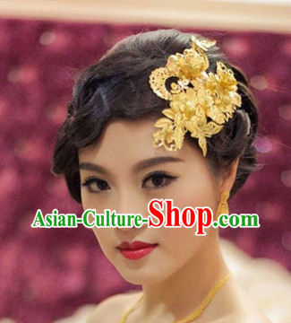 Chinese Empress Phoenix Hair Accessories Comb Fascinators Headbands Bridal Headpieces