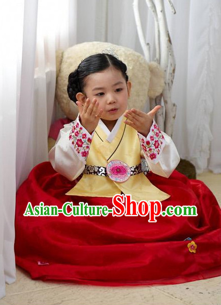 Korean Fashion Traditional Hanboks for Girls