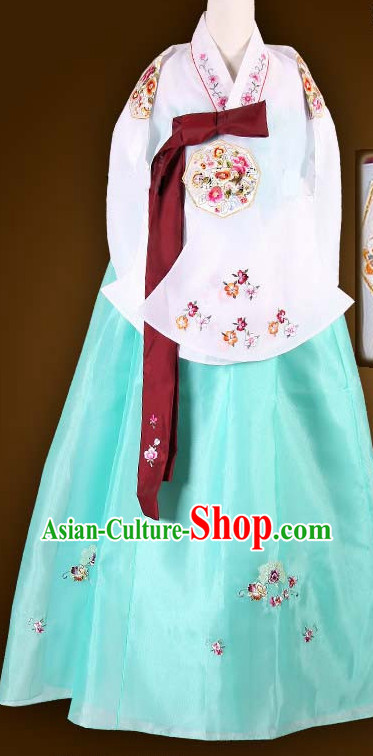 Traditional Ceremony Dress Custom Made Dangui Korean Royal Hanbok Costumes for Women