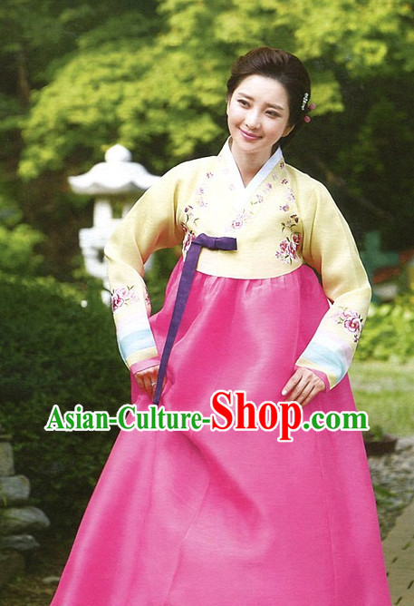 Top Korean Ceremonial Clothing Asian Fashion online Clothes Shopping National Costume for Ladies