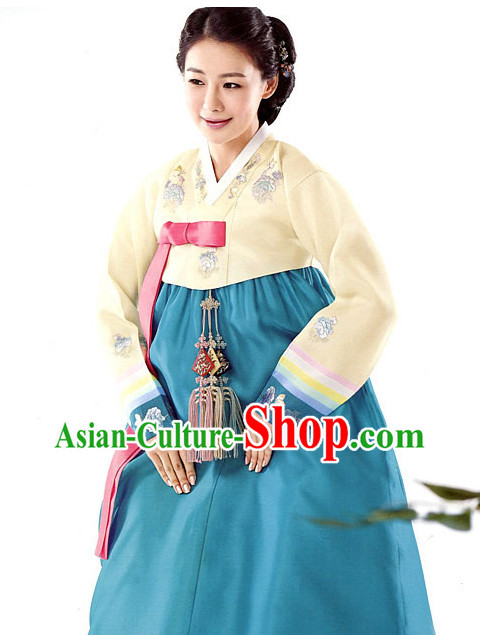 Top Korean Traditional Clothes Hanbok National Costume