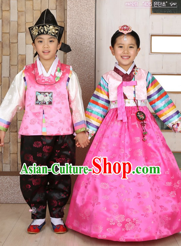 Top Traditional Korean Kids Fashion Kids Apparel Birthday Baby Clothes Boys Clothes 2 Sets