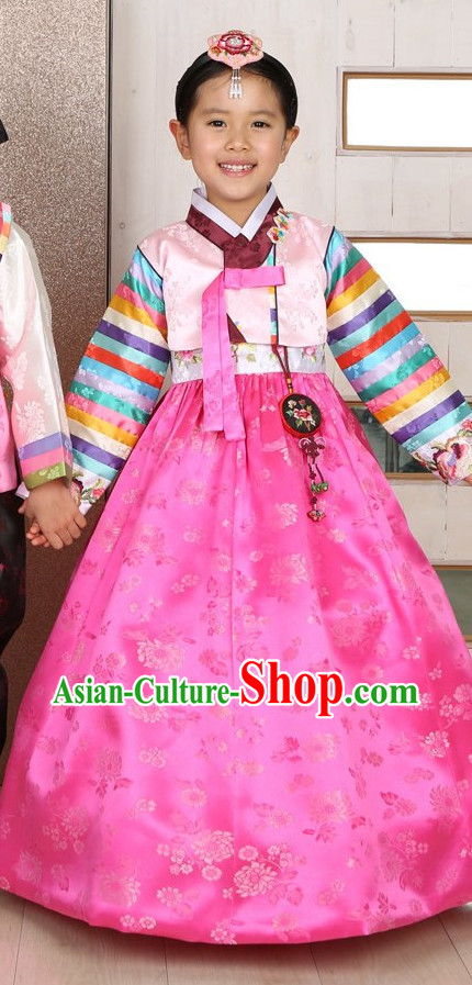 Top Traditional Korean Kids Fashion Kids Apparel Birthday Baby Clothes Kids Clothes for Girls