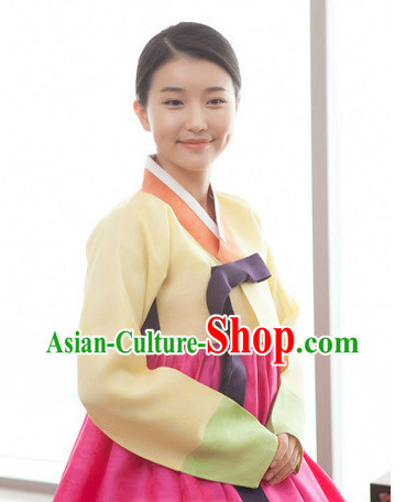 Korean Traditional Hanbok Wife Clothing
