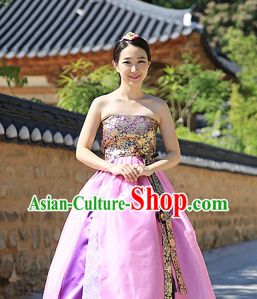 Top Korean Traditional Custom Made Modern Hanbok Skirt for Women