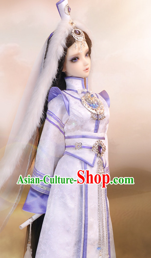 China Princess Costumes and Hair Ornaments for Adults Top China Fashion Halloween Asia Fashion