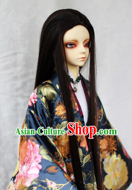 Chinese Traditional Long Wigs Updo Wigs Lace Front Wigs Geisha Wig Chinese Wig