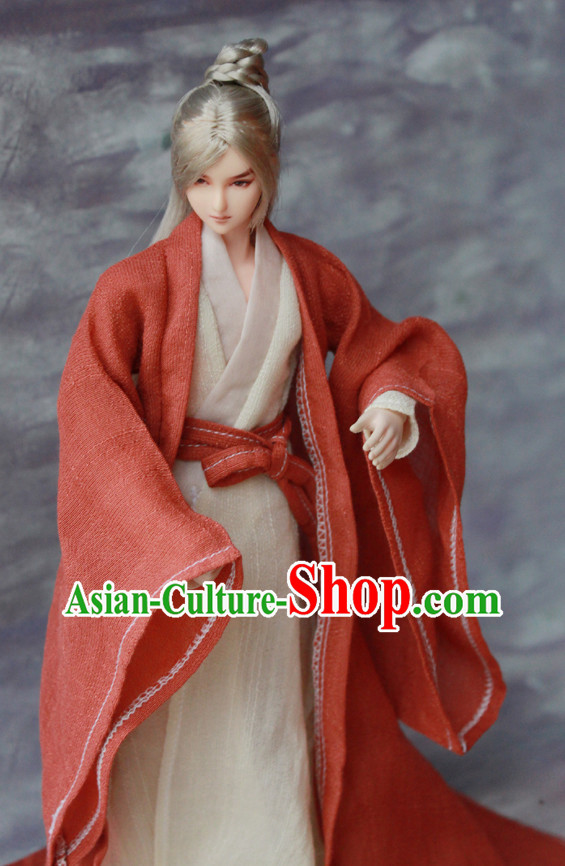 Asian Fashion Chinese Traditional Hanfu Suits for Men