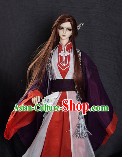 Asian Fashion Chinese Traditional Costumes for Men