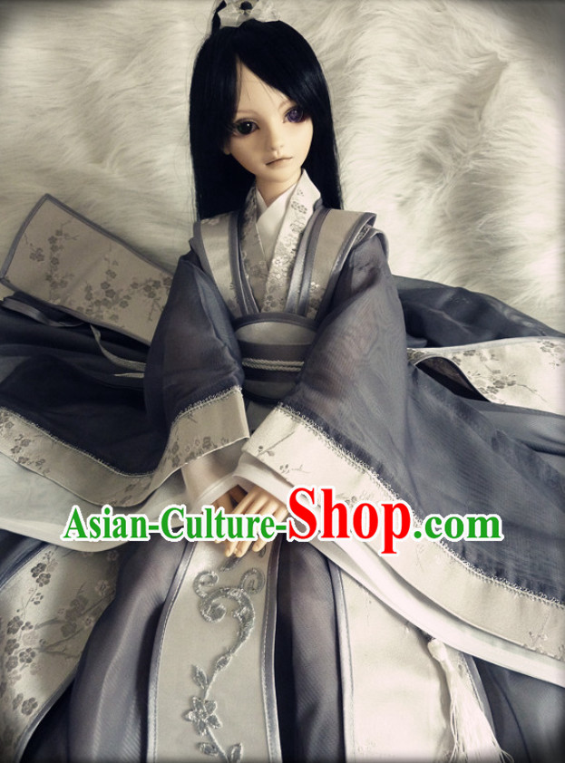 Asian Fashion Chinese Long Gown for Men