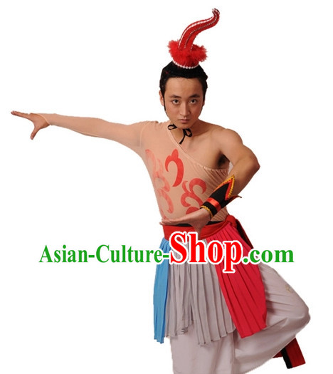 China Shop Chinese Classical Dance Costumes Ballerina Costume Men Dancewear