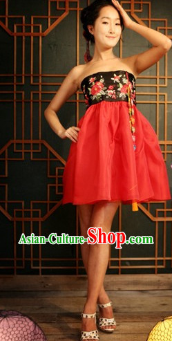 Top Korean Modernized Hanbokl Dress Complete Set for Women