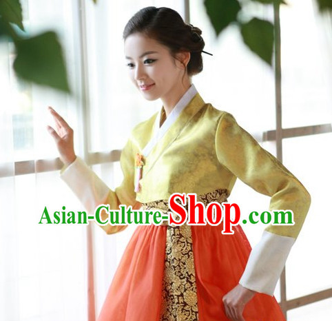 Top Korean Ladies Official Reception Clothing Complete Set