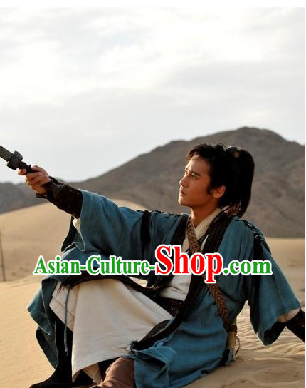 Asian Fashion Wholesale China Swordsmen Costumes Complete Set