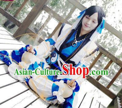 Chinese Costumes Traditional Clothing China Shop Taoist Nun Cosplay Costumes for Girls