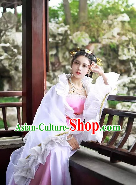 Asian Fashion Chinese Princess Halloween Costumes for Women