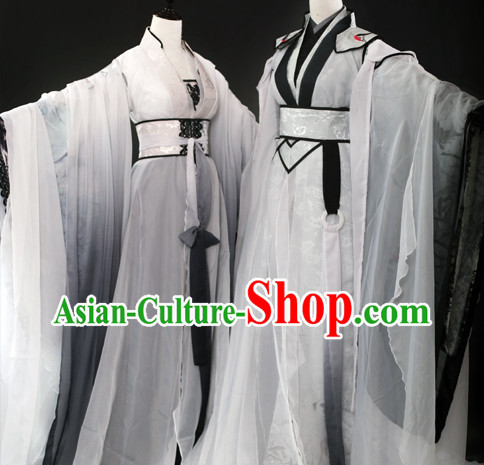 Chinese Classical Teacher Costumes 2 Sets