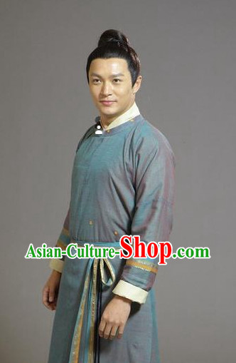 Chinese Hanfu Costume Asia fashion China Civilization for Men