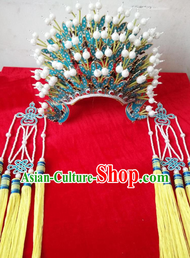 Oriental Chinese Traditional Phoenix Coronet Hat