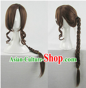 Asian Style Chinese Cosplay Traditional Wig China Ancient Costume Wig