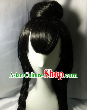 Asian Traditional Chinese Long Wig Ancient Costume Wigs for Women