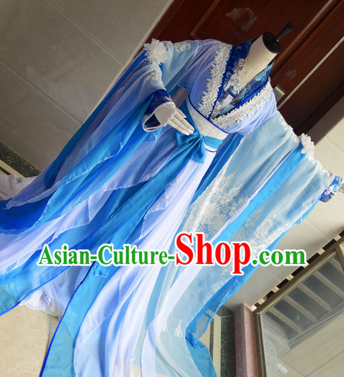 Chinese Traditional Empress Costumes Complete Set