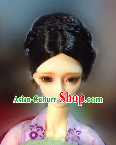 Traditional Chinese Women's Black Wig