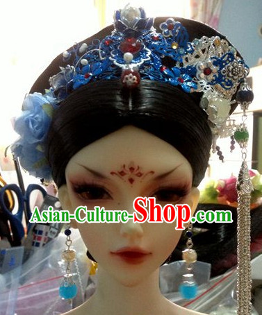 Traditional Chinese Female Empress Hair Accessories Headbands