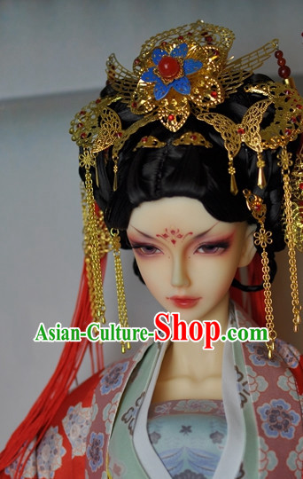 Chinese Traditional Empress Hair Fascinators Hairpieces Hair Accessories