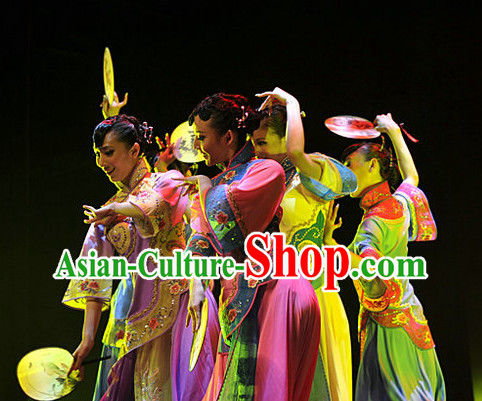 China Shopping online Chinese Classical Dance Costumes and Hair Accessories