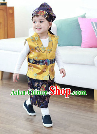 Korean Traditional Birthady Clothing Hanbok Clothing for Boys