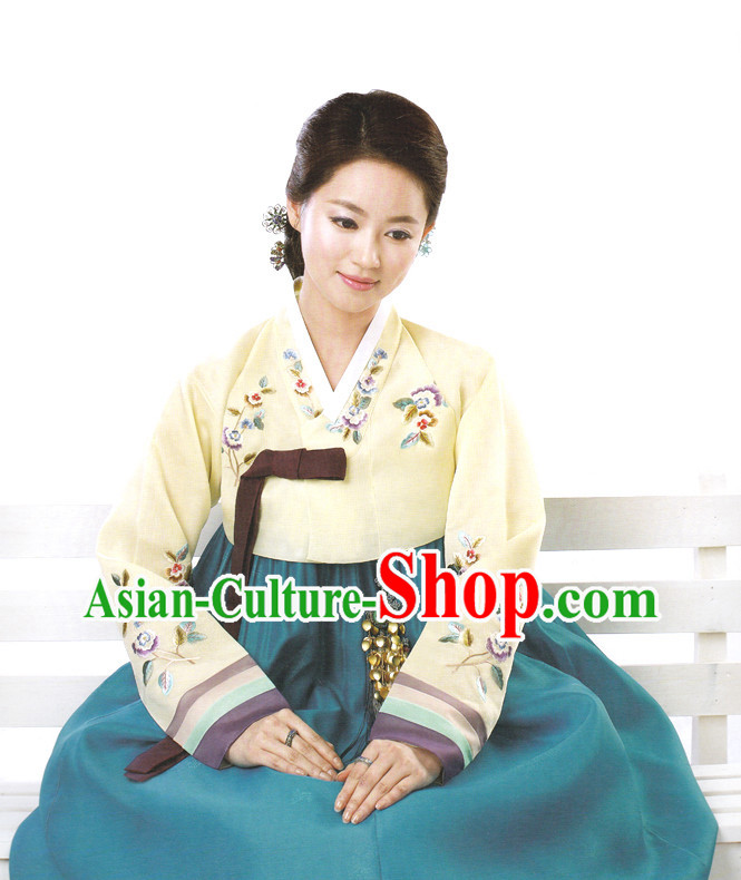 Korean Mother in Law National Costumes Complete Set