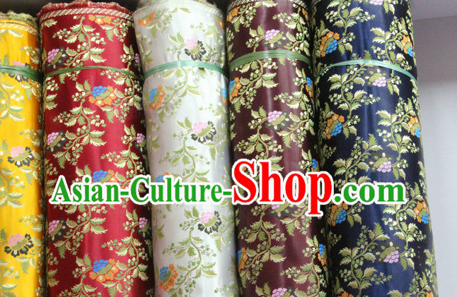 Chinese Tibetan Brocade Embroidered Fabric Upholstery Material Dress Material