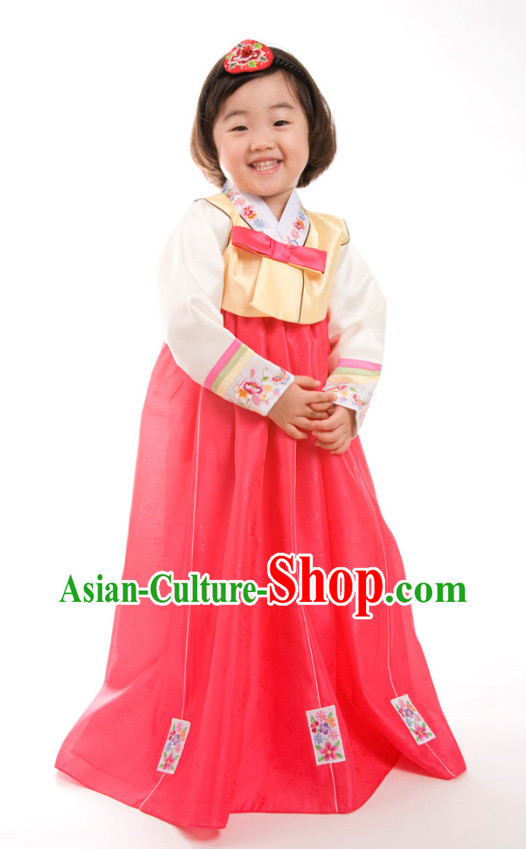 Korean Girls Costumes Traditional Costumes Hanbok Korea Dresses online Shopping