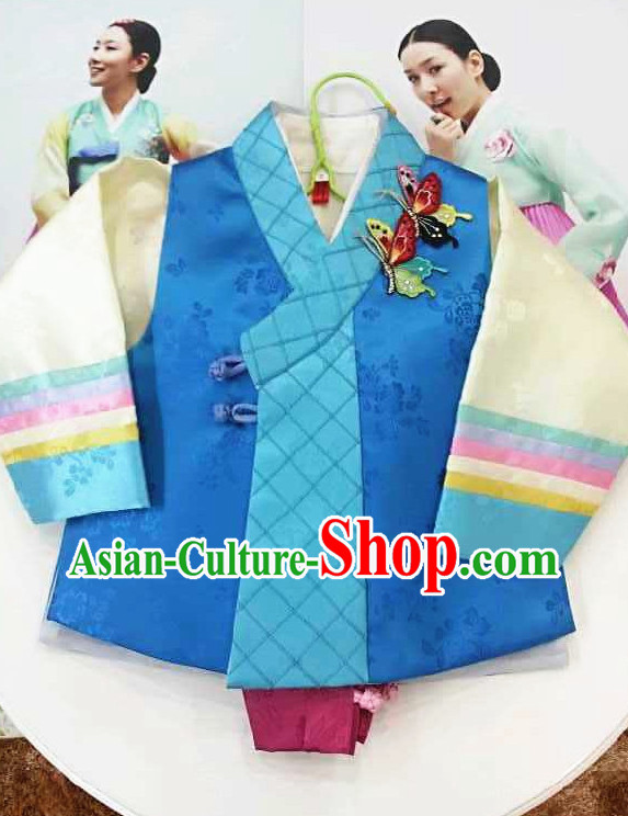 Traditional Korean Kids Clothes Complete Set