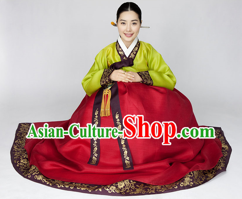 Traditional Korean Fashion Style Mother Suit Complete Set