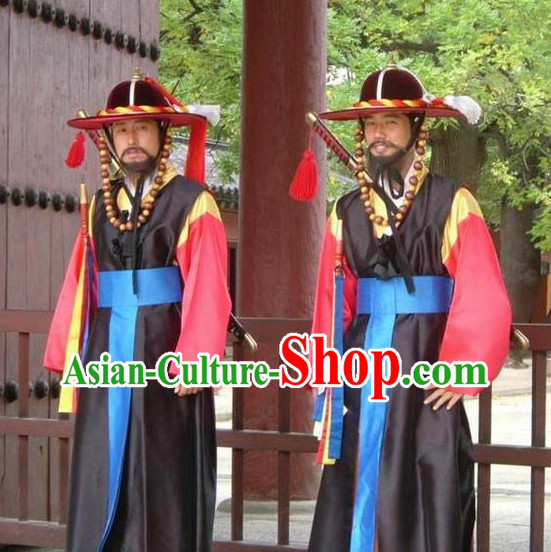Korean Bodyguard Costumes National Dress Costumes online Clothes Shopping Complete Set for Men
