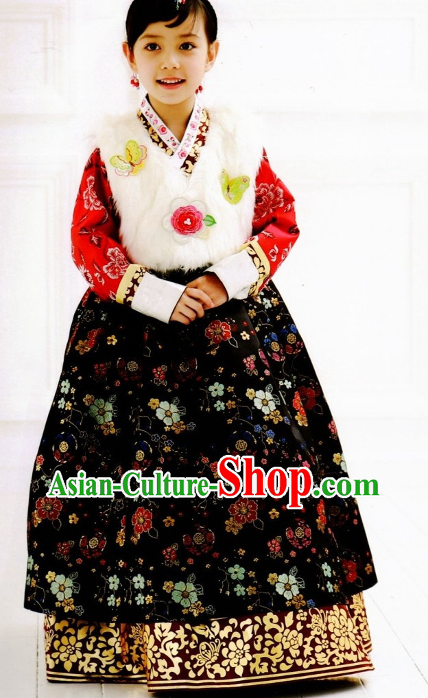 Korean Children Hanbok Fashion online Apparel Hanbok Costumes Dresses