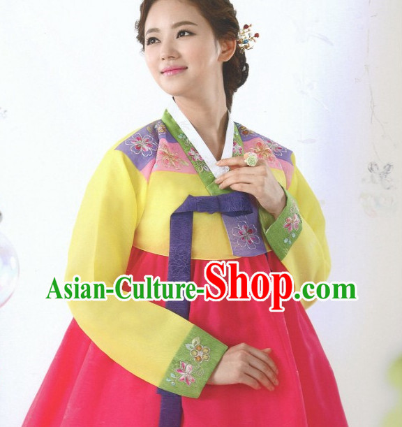 Korean Hanbok Mother Clothing Fashion Clothing Korean Traditional Dresses