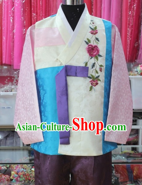 Korean Bridegroom Traditional Clothes Hanbok Dress Shopping Free Delivery Worldwide