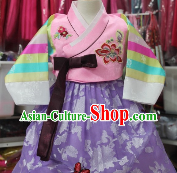 Korean Kids Dance Costumes National Costumes Traditional Hanbok Clothes online Shopping