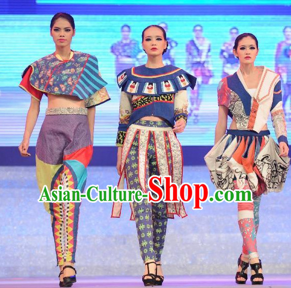 Chinese Traditional Ethnic Minority Costumes for Women