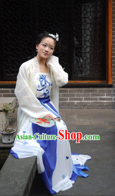 Chinese Traditional Clothing Chinese Ancient Poetess Clothing Free Delivery Worldwide